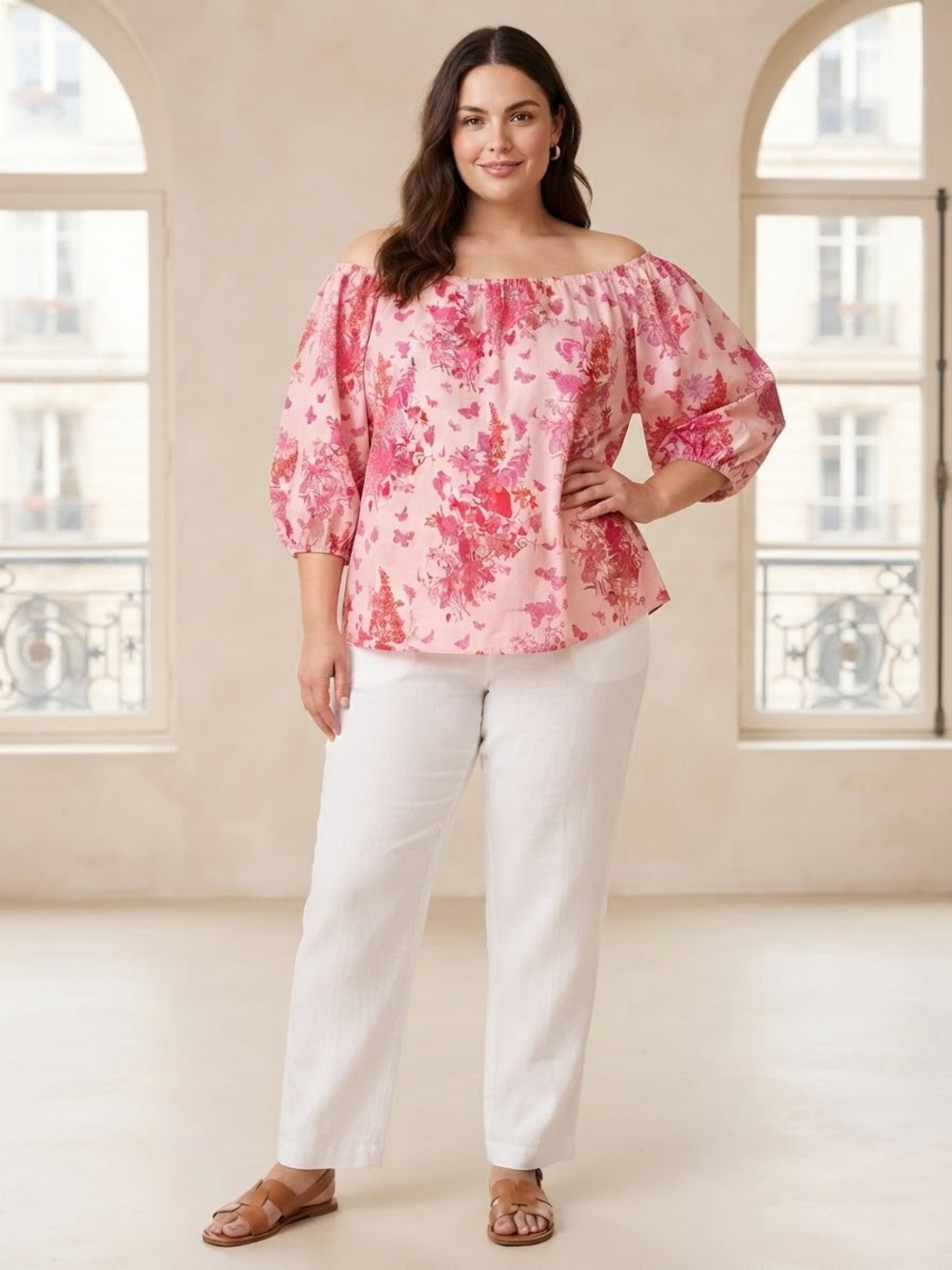 Victoria Dunn Beaufort Secret Garden Blouse $132 - 3XL - NWT